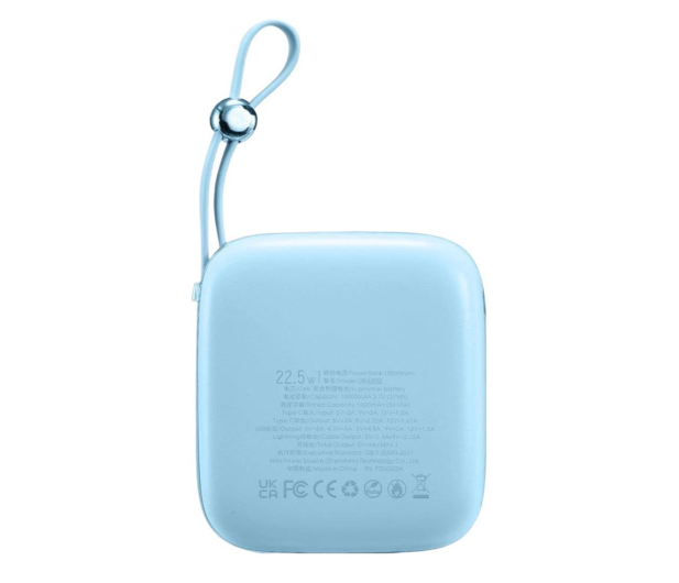 JoyRoom 10000mAh Cutie Series 22.5W niebieski JR-L003 - 1268954 - zdjęcie 2